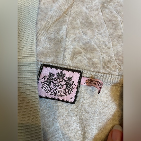 Juicy Couture Hooded Shirt size Medium - Picture 4 of 9